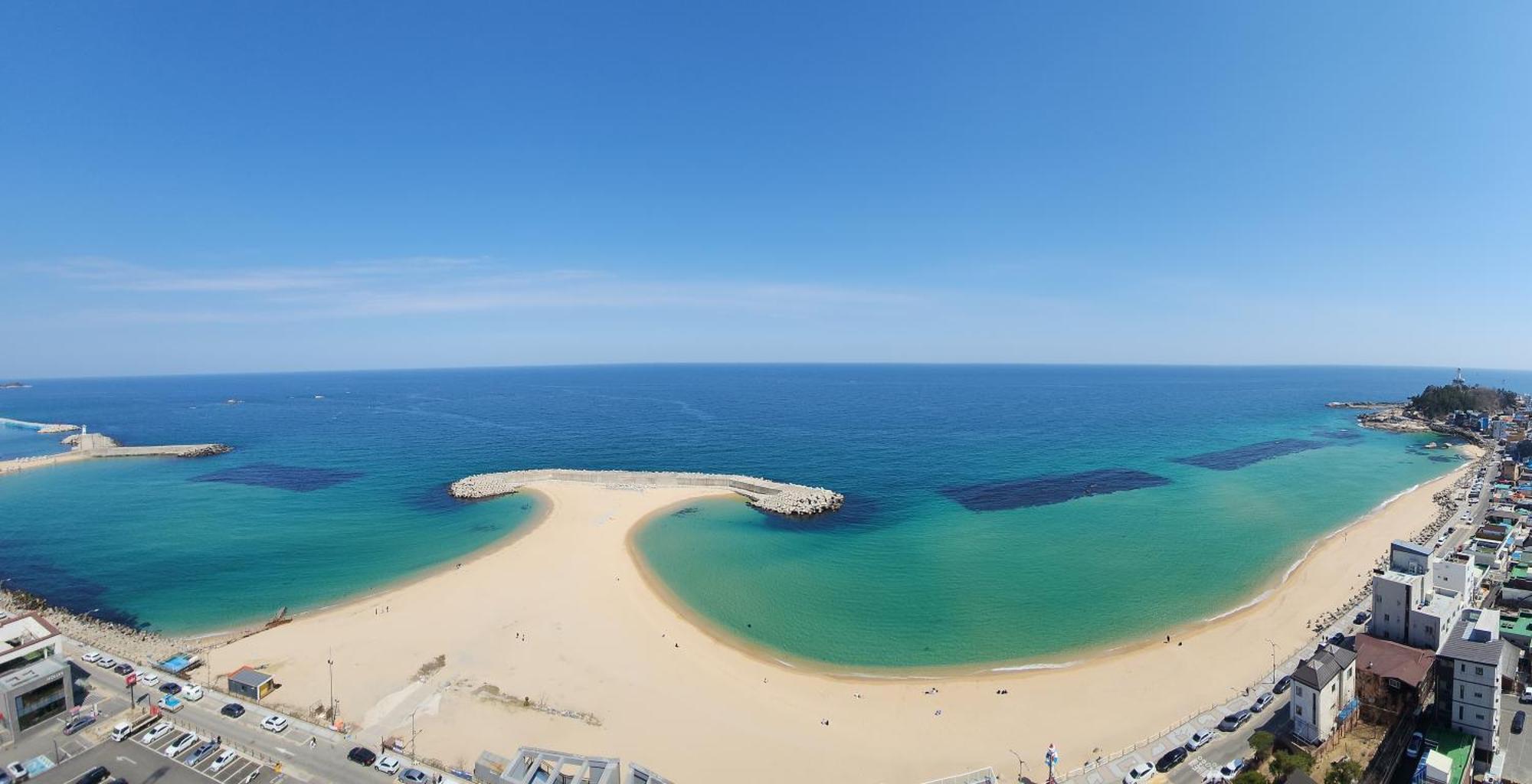 Sokcho Summitbay 1807 "Ocean View" Aparthotel Exteriör bild